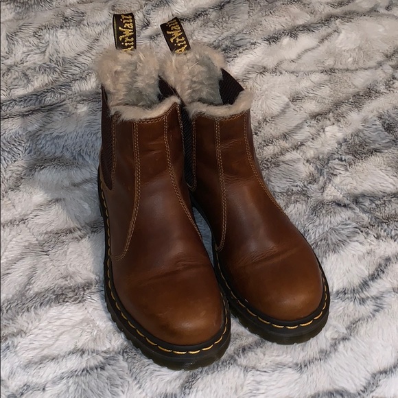 Dr. Martens Shoes - Like new: Doc Marten Chelsea boot with fur